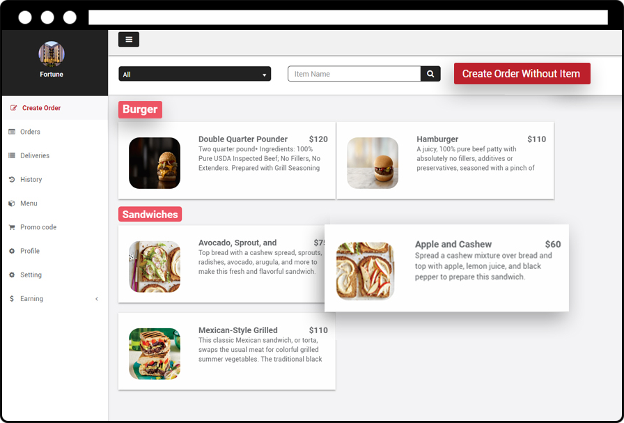 Software para entregas a domicilio