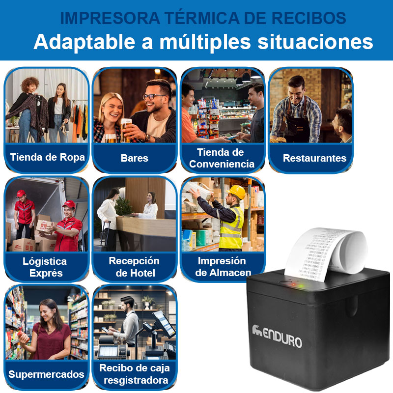 Impresora Térmica 58mm USB y Bluetooth - Imagen 9
